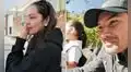Karen Schwarz llora al dejar a sus hijas en su primer día de clases en España y Ezio Oliva se sincera: "Ha sido un proceso duro"