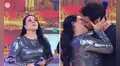 Tula Rodríguez se da apasionado beso en vivo con famoso actor extranjero quien tiene novia