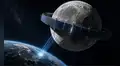 Japón planea construir un gigantesco anillo de paneles solares alrededor de la Luna para enviar energía limpia a la Tierra