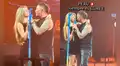Stephanie Cayo sorprende al cantar en concierto de Alejandro Sanz, pero usuarios la cuestionan: “Parecía que le quería quitar el micrófono”