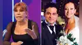 Magaly lanza peculiar propuesta sobre boda de Karla Tarazona y Christian Domínguez: "Paga doble el que dice que no va a durar"