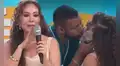 Edsón Dávila y Janet Barboza impactan con apasionado beso, pero conductora queda decepcionada: "No sentí nada"