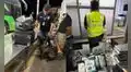 Cae envío de droga: Sunat halla 14 kilos de cocaína escondidos en equipaje de pasajero en Tumbes