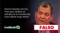 ¿Fuerza Popular ha tenido los votos para cambiar 50 artículos de la Constitución, como afirmó Jorge Nieto?