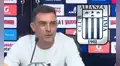 Pablo Guede tras ganar el Torneo Apertura con Alianza Lima: "Cuando se levanta una copa muchos salen en la foto"