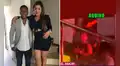 Pedro Aquino es captado celebrando con su esposa pese a que ella anunció su divorcio tras ampay con modelo