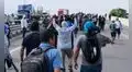 Paro agrario indefinido: manifestantes y policías se enfrentan por apertura de vía en Piura