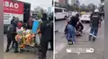 Fiscalizadores de La Victoria decomisan carro de golosinas y madre ambulante termina en el suelo