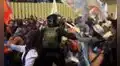 Reportan enfrentamientos entre militantes de Fuerza Popular y Juntos por el Perú