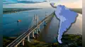 El puente monumental que promete unir 2 países de América Latina sobre el río más ancho del mundo por más de US$300 millones: atrae a China