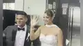 ¡Se dieron el sí! Karla Tarazona y Christian Domínguez sellaron su amor en una romántica boda por civil