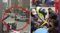 Sacerdote que se desplazaba en su moto resultó herido tras fuerte choque con una camioneta en Chosica