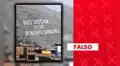 Son falsas las imágenes que muestran un supuesto cerro pintado con la frase "No votar por Roberto Sánchez"