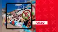 Es falso que se haya pintado este mural en contra de Juntos por el Perú en Puno: imagen original fue alterada con IA