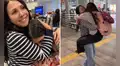 Tula Rodríguez rompe en llanto al reencontrarse con su hija Valentina Carmona tras meses separadas