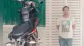 Intervienen a personero cuando llegaba a local de votación a bordo de una moto robada en Chiclayo