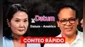 Conteo rápido al 100%: Roberto Sánchez con 50,14% y Keiko Fujimori con 49,86%, según Datum