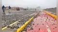 Costa Verde sigue cerrada tras ingreso del mar y caída de rocas: oleajes anómalos afectan 106 puertos en Perú