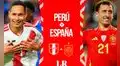 Perú vs España EN VIVO HOY: a qué hora juega, apuestas, alineaciones y dónde ver el partido amistoso