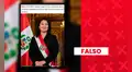 Es falso que Keiko Fujimori haya sido declarada oficialmente presidenta del Perú
