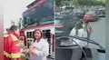 Mujer en Surco genera indignación por impedir paso de bomberos tras discutir con su pareja: "Que me lleve la ambulancia"