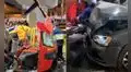 San Juan de Lurigancho: choque entre auto y mototaxi deja cuatro heridos, incluidos dos menores en Caja de Agua