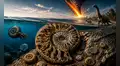 Los animales marinos que se extinguieron junto a los dinosaurios y aún reconstruyen la historia de la Tierra con sus fósiles