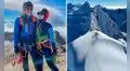 Sandra Covone y Daniel Navarro, la pareja de montañistas que falleció sepultada en la avalancha del nevado Tocllaraju, Áncash