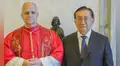 Presidente José Balcázar se reunió con el Papa León XIV en el Vaticano