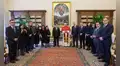 Tres ministros de Estado acompañaron al presidente Balcázar en su visita al Vaticano