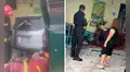 Violento choque en el Cercado de Lima deja tres mujeres heridas: auto ingresó por completo a restaurante