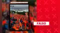 Este video no muestra a peruanos en el extranjero celebrando resultados preliminares a favor de Fujimori: se trata de hinchas neerlandeses alentando a su selección en el Mundial