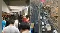 Tráfico en Vía Evitamiento: accidente de tránsito genera fuerte congestión vehicular y colas en el Metropolitano