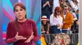 Magaly responde a quienes dijeron que estaba "pasada de copas" durante su visita a Chota: "Realmente estaba contracturada"