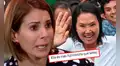 Karina Calmet celebra triunfo de Keiko Fujimori y le llueven críticas: "Aún sabiendo lo que hizo el dictador de su padre lo idolatra"