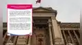 Coordinadora Nacional de DD.HH. se pronuncia contra persecución a jueces: "Sin jueces libres no hay democracia"