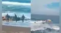 Naufragio en Pisco: cuatro pescadores extranjeros desaparecen tras volcadura de embarcación por fuerte oleaje
