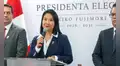 Keiko Fujimori declara tras ser proclamada presidenta: "Debemos conocer la realidad del Estado que vamos a recibir"