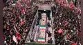 Irán despide a Alí Jamenei con un funeral multitudinario que moviliza hasta 20 millones de personas