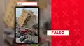 No es real este video del supuesto colapso de un edificio a causa de los últimos terremotos en Venezuela: fue generado con inteligencia artificial