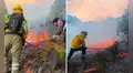 Capturan a presunto responsable del incendio en Sacsayhuamán: fuego consumió tres hectáreas de cultivos de café y cacao en Cusco