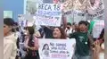 Estudiantes de Beca 18 protestan contra cambios al reglamento del Pronabec: “No somos una nota, somos años de sacrificio”