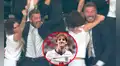 Así fue la eufórica celebración de Victoria y David Beckham tras gol del inglés Anthony Gordon en el Argentina vs Inglaterra