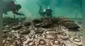 Arqueólogos submarinos recuperan después de 2.000 años cientos de objetos romanos conservados casi a la perfección en un lago suizo