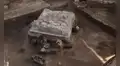 Arqueólogos descubren en México un altar preazteca que se habría usado en un ritual de ofrendas