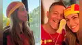 Stephanie Cayo y Alejandro Sanz festejan juntos el campeonato de España en el Mundial 2026: “Qué maravilla”