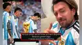 Julián Zucchi explota tras derrota de Argentina en el Mundial y desata polémica con presunta indirecta a Perú: "Primero lleguen, ganen algo"