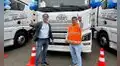 FAW, con el respaldo de San Bartolomé, entrega ocho modernos remolcadores JH6 480 HP GNV para fortalecer el transporte de carga pesada en el Perú