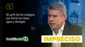 ¿40% de colegios peruanos no tiene agua ni desagüe, como dijo Luis Galarreta?