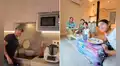 Karen Schwarz y Ezio Oliva muestran su nueva casa en Europa tras ser vistos comiendo en cajas: “Todo lo que hemos vivido”